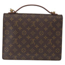 LOUIS VUITTON Monogram Monceau 28 Hand Bag M51185 LV Auth BA7872-2