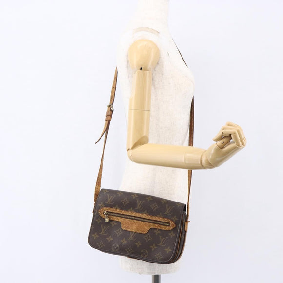 LOUIS VUITTON Monogram Saint Germain Shoulder Bag M51210 LV Auth BA7874