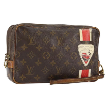 LOUIS VUITTON Monogram China Run Clutch Bag M41432 LV Auth BA7875