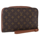 LOUIS VUITTON Monogram Orsay Clutch Bag M51790 LV Auth BA7877-1