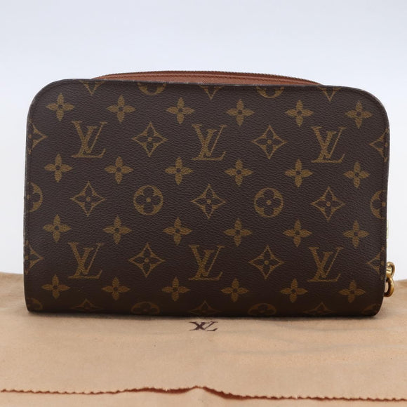 LOUIS VUITTON Monogram Orsay Clutch Bag M51790 LV Auth BA7877