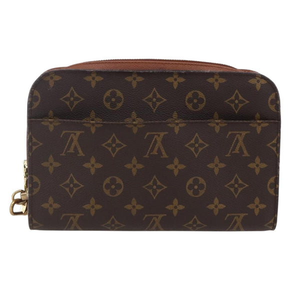 LOUIS VUITTON Monogram Orsay Clutch Bag M51790 LV Auth BA7877