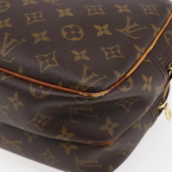 LOUIS VUITTON Monogram Reporter PM Shoulder Bag M45254 LV Auth BA7878
