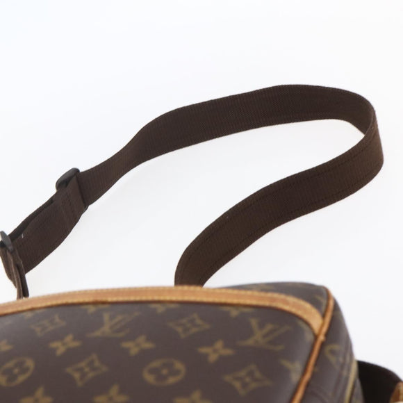 LOUIS VUITTON Monogram Reporter PM Shoulder Bag M45254 LV Auth BA7878