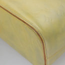 LOUIS VUITTON Monogram Vernis Houston Hand Bag Baby Blue M91005 LV Auth BA788-15