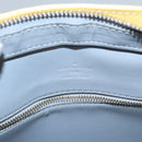 LOUIS VUITTON Monogram Vernis Houston Hand Bag Baby Blue M91005 LV Auth BA788-19