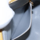 LOUIS VUITTON Monogram Vernis Houston Hand Bag Baby Blue M91005 LV Auth BA788-22