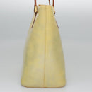 LOUIS VUITTON Monogram Vernis Houston Hand Bag Baby Blue M91005 LV Auth BA788-6