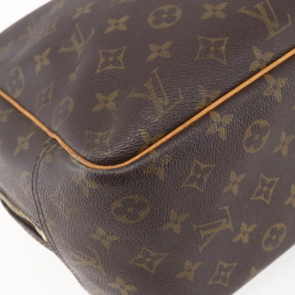 LOUIS VUITTON Monogram Deauville Hand Bag M47270 LV Auth BA7882