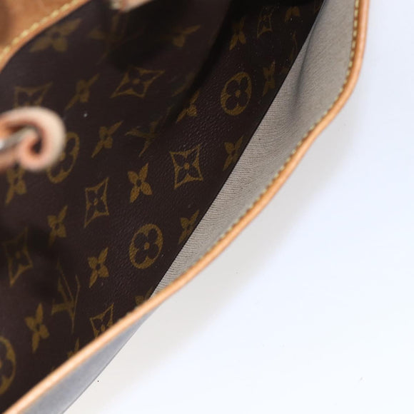 LOUIS VUITTON Monogram Deauville Hand Bag M47270 LV Auth BA7882