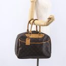 LOUIS VUITTON Monogram Deauville Hand Bag M47270 LV Auth BA7882-25