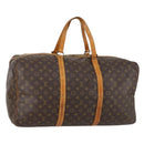 LOUIS VUITTON Monogram Sac Souple 55 Boston Bag M41622 LV Auth BA7892-1