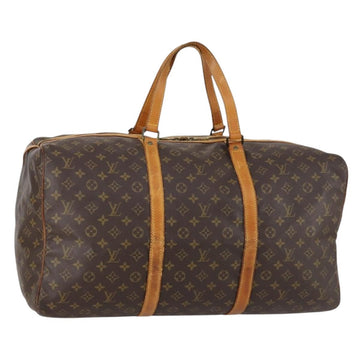 LOUIS VUITTON Monogram Sac Souple 55 Boston Bag M41622 LV Auth BA7892