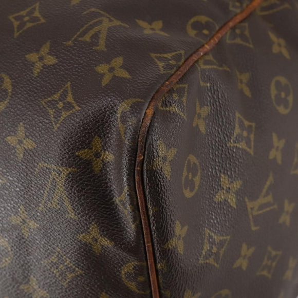 LOUIS VUITTON Monogram Sac Souple 55 Boston Bag M41622 LV Auth BA7892