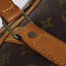 LOUIS VUITTON Monogram Sac Souple 55 Boston Bag M41622 LV Auth BA7892-14