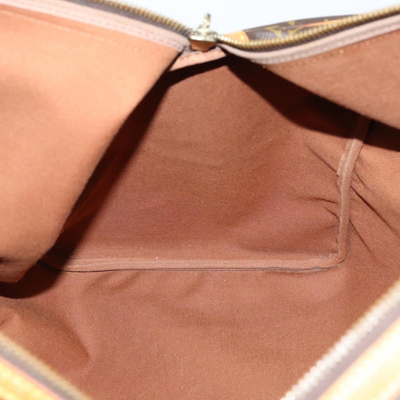 LOUIS VUITTON Monogram Sac Souple 55 Boston Bag M41622 LV Auth BA7892