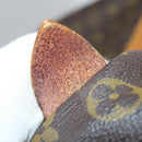 LOUIS VUITTON Monogram Sac Souple 55 Boston Bag M41622 LV Auth BA7892-20