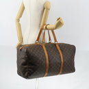 LOUIS VUITTON Monogram Sac Souple 55 Boston Bag M41622 LV Auth BA7892-21