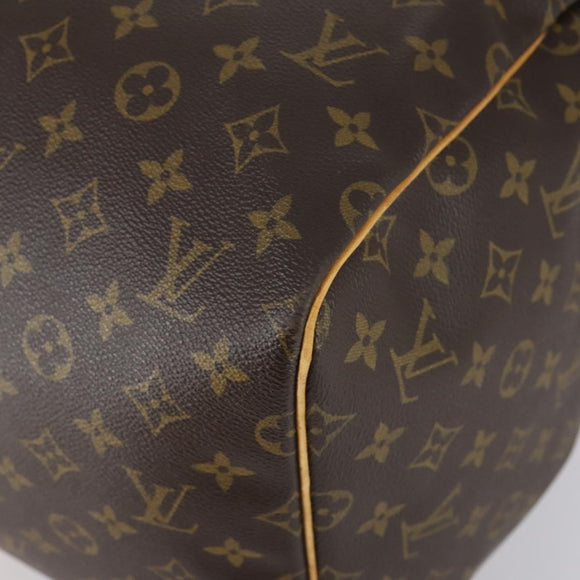 LOUIS VUITTON Monogram Keepall 55 Boston Bag M41424 LV Auth BA7893