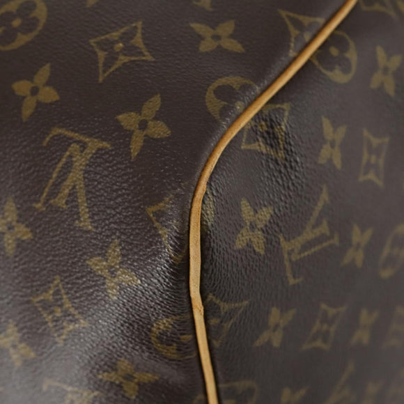 LOUIS VUITTON Monogram Keepall 55 Boston Bag M41424 LV Auth BA7893
