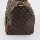 LOUIS VUITTON Monogram Keepall 55 Boston Bag M41424 LV Auth BA7893-4