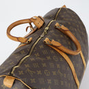 LOUIS VUITTON Monogram Keepall 55 Boston Bag M41424 LV Auth BA7893-6