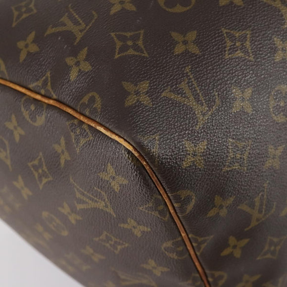 LOUIS VUITTON Monogram Keepall 55 Boston Bag M41424 LV Auth BA7894