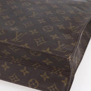 LOUIS VUITTON Monogram Sac Plat Hand Bag M51140 LV Auth BA7898-9