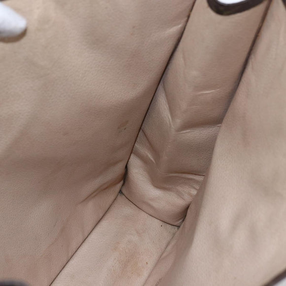 LOUIS VUITTON Monogram Sac Plat Hand Bag M51140 LV Auth BA7898