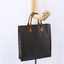 LOUIS VUITTON Monogram Sac Plat Hand Bag M51140 LV Auth BA7898-19