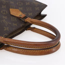 LOUIS VUITTON Monogram Sac Plat Hand Bag M51140 LV Auth BA7898-7