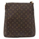 LOUIS VUITTON Monogram Musette Shoulder Bag M51256 LV Auth BA7899-13