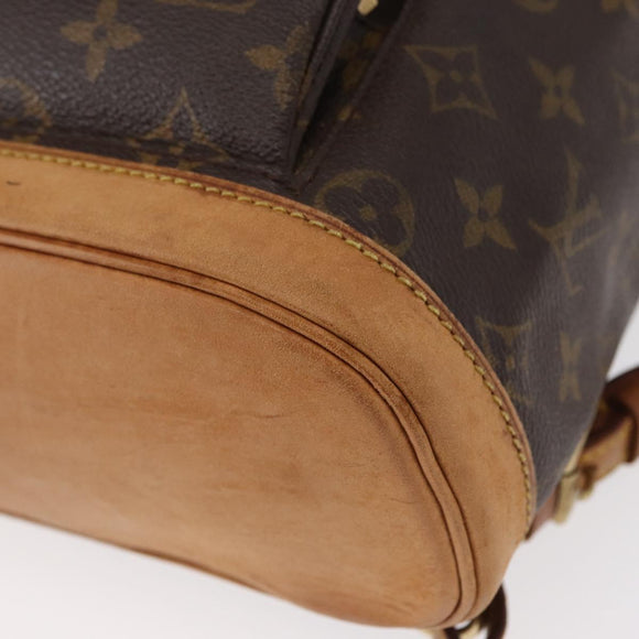 LOUIS VUITTON Monogram Montsouris PM Backpack M51137 LV Auth BA7902