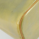 LOUIS VUITTON Monogram Vernis Houston Hand Bag Gris M91053 LV Auth BA7906-16