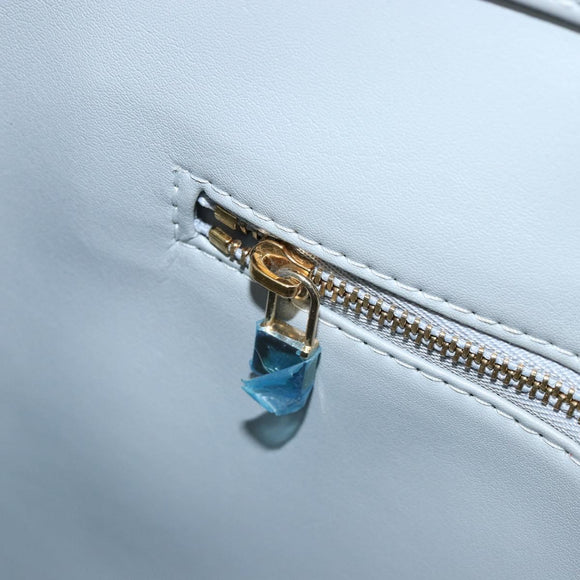 LOUIS VUITTON Monogram Vernis Houston Hand Bag Gris M91053 LV Auth BA7906