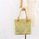 LOUIS VUITTON Monogram Vernis Houston Hand Bag Gris M91053 LV Auth BA7906-27