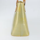 LOUIS VUITTON Monogram Vernis Houston Hand Bag Gris M91053 LV Auth BA7906-4