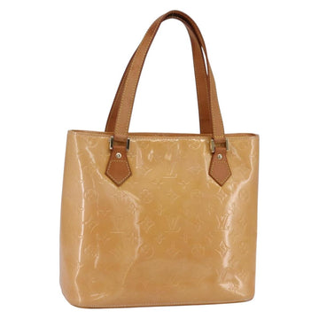 LOUIS VUITTON Monogram Vernis Houston Bag Marshmallow Pink M91302 LV Auth BA7907