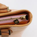 LOUIS VUITTON Monogram Vernis Houston Bag Marshmallow Pink M91302 LV Auth BA7907-18