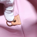 LOUIS VUITTON Monogram Vernis Houston Bag Marshmallow Pink M91302 LV Auth BA7907-11