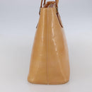 LOUIS VUITTON Monogram Vernis Houston Bag Marshmallow Pink M91302 LV Auth BA7907-3