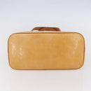 LOUIS VUITTON Monogram Vernis Houston Bag Marshmallow Pink M91302 LV Auth BA7907-5