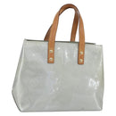 LOUIS VUITTON Monogram Vernis Reade PM Hand Bag Lavande M91220 LV Auth BA7911-1