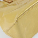LOUIS VUITTON Monogram Vernis Reade PM Hand Bag Beige M91334 LV Auth BA7912-9