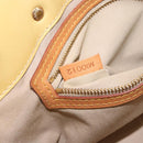 LOUIS VUITTON Monogram Vernis Reade PM Hand Bag Beige M91334 LV Auth BA7912-12