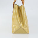 LOUIS VUITTON Monogram Vernis Reade PM Hand Bag Beige M91334 LV Auth BA7912-3