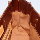 LOUIS VUITTON Monogram Vernis Reade PM Hand Bag Bronze M91146 LV Auth BA7913-20