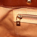 LOUIS VUITTON Monogram Vernis Reade PM Hand Bag Bronze M91146 LV Auth BA7913-22