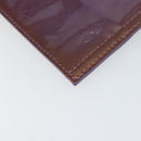 LOUIS VUITTON Monogram Vernis Stanton Tote Bag Purple Viole M91079 Auth BA7915-17