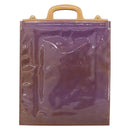 LOUIS VUITTON Monogram Vernis Stanton Tote Bag Purple Viole M91079 Auth BA7915-13